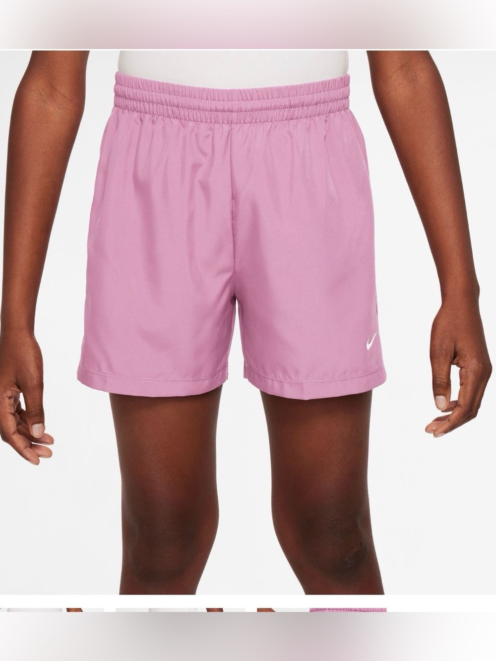 Nike Kids' Multi Dri-FIT Woven
4" Shorts - Pink (Youth Large)
